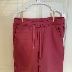 Men's Casual Red Shorts